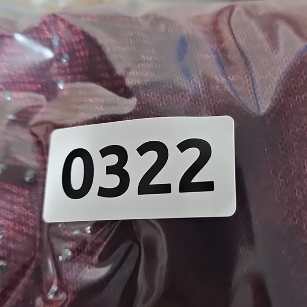 One World Stretchy Asymmetrical Burgundy Women's Tunic Top Wine Color Size 2X - Picture 10 of 10